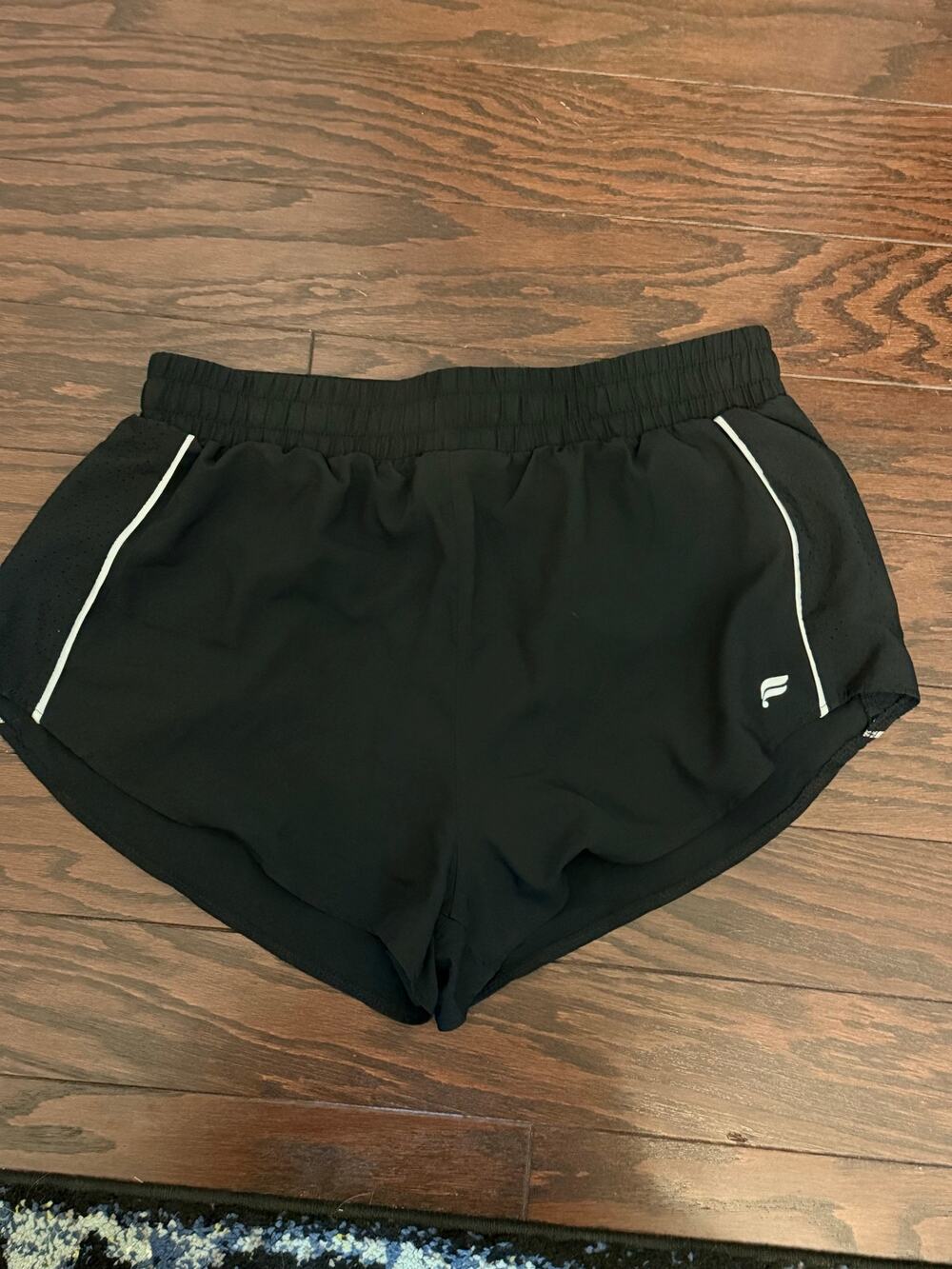 NWT Fabletics Eco Full Speed Run Shorts Black Small $90